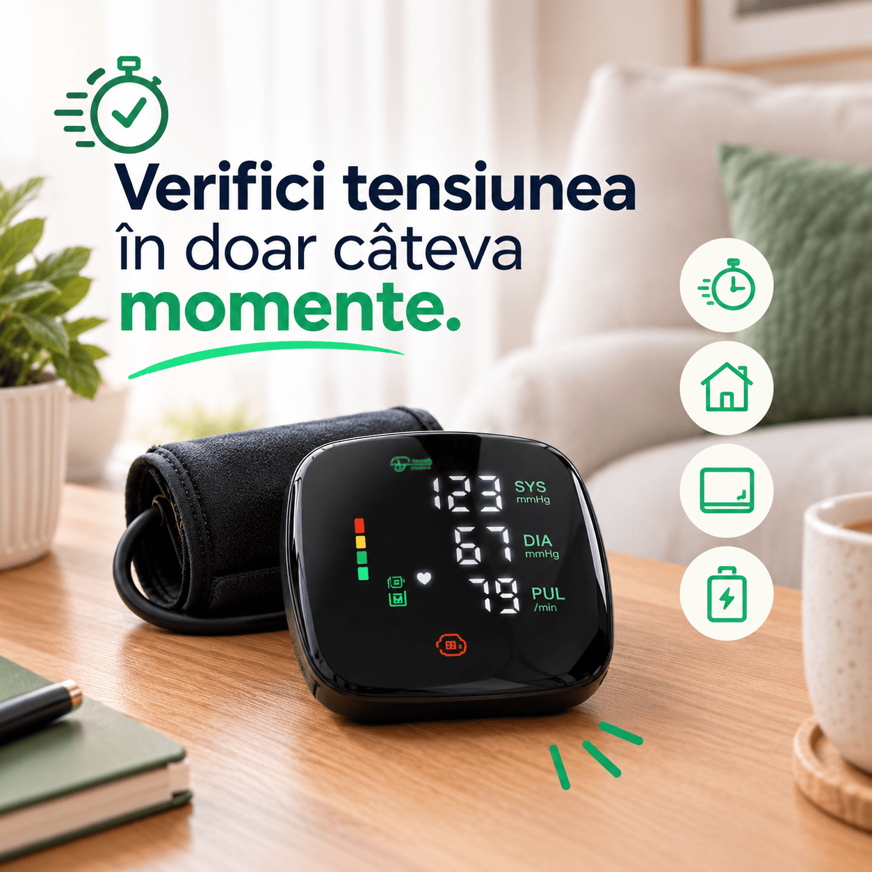 TensiPro – Tensiometru Digital Portabil