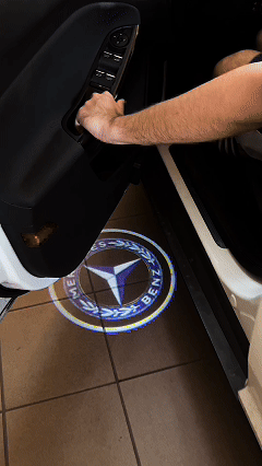 DoorBeam - Set 2 Proiectoare Led Logo Universale BMW/ MERCEDES